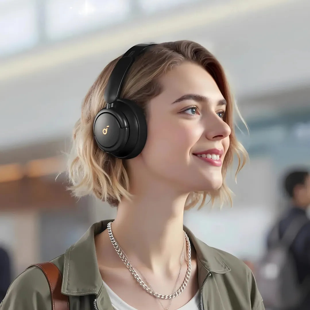 Auriculares Bluetooth Soundcore Q30 con Cancelación Activa de Ruido y Modo Ambiente