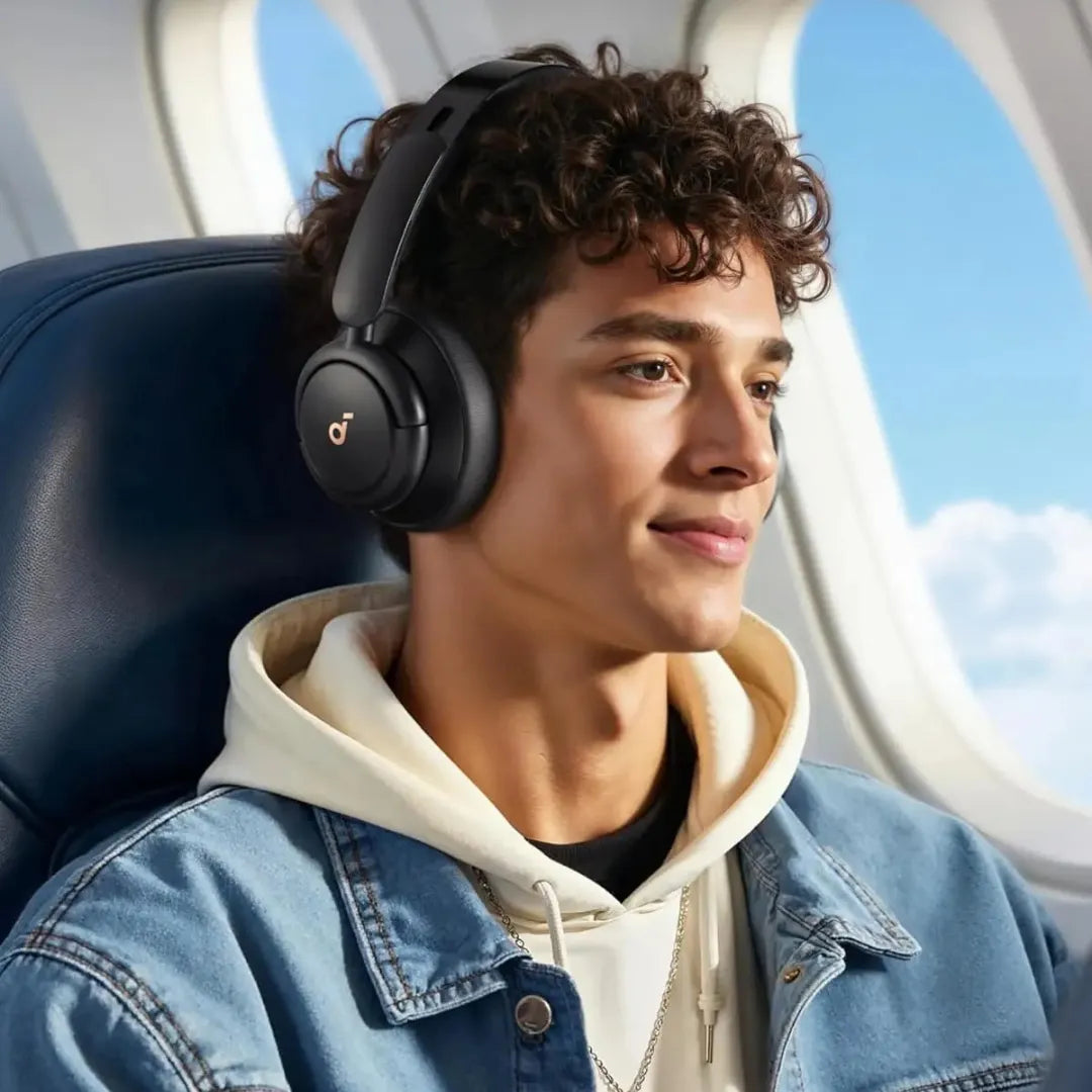 Auriculares Bluetooth Soundcore Q30 con Cancelación Activa de Ruido y Modo Ambiente